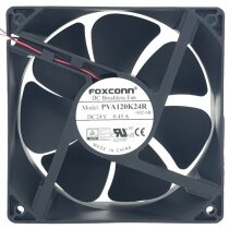 Foxconn PVA120K24R 24V 0.45A 2 Wires 12038 DC Brushless Axial Fan