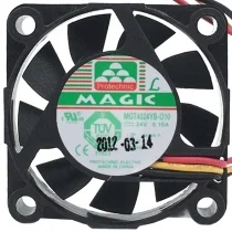 Magic MGT4024YB-O10 DC 24V 0.10A 3 Wires Axial Cooling Fan