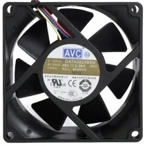 AVC DATA0825B8M DC 48V 0.06A 3 Wires Ball Bearing Cooling Fan