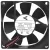 Mitsubishi MMF-08D24ES AN7 DC 24V 0.13A 2 Wires Axial Cooling Fan