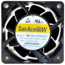 Sanyo 9WL0612P4S009 12V 0.67A 4 Wires IP68 Waterproof PWM Cooling Fan
