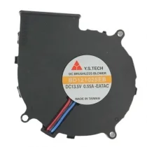 Y.S.TECH BD121025EB 13.5V 0.55A 3 Wires Seat Cushion Blower Cooling Fan