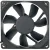 Y.S.TECH FD128025HB 12V 0.23A 2 / 3 Wires Brushless Cooling Fan