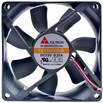 Y.S.TECH FD128025HB 12V 0.23A 2 / 3 Wires Brushless Cooling Fan