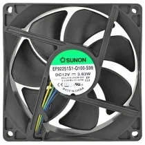 Sunon EF92251S1-Q100-S99 12V 3.83W 4 Wires PWM Axial Cooling Fan