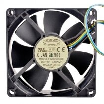 EVERFLOW F128025SU(48) DC 12V 0.40AMP 2 Wires / 3 Wires / 4 Wires Axial Cooling Fan