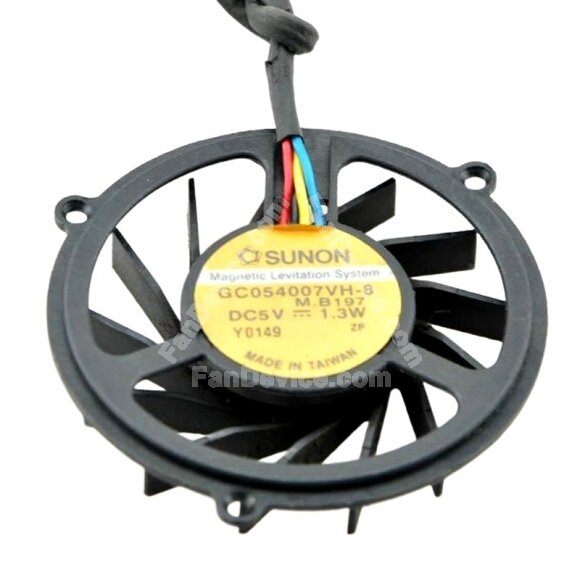 Sunon GC054007VH-8 DC 5V 1.3W 4 Wires Axial Cooling Fan