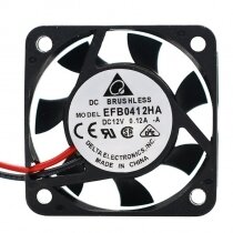 Delta EFB0412HA DC 12V 0.12A 2 Wires / 3 Wires Axial Cooling Fan