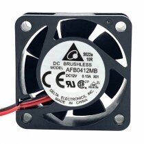 Delta AFB0412MB DC 12V 0.13A 2 Wires / 3 Wires / 4 Wires Axial Cooling Fan