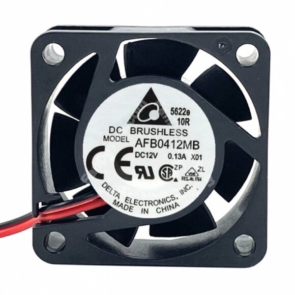 Delta AFB0412MB DC 12V 0.13A 2 Wires / 3 Wires / 4 Wires Axial Cooling Fan