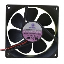 Bi-Sonic BP802524H-03 DC 24V 0.31A 2 Wires Axial Cooling Fan