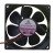 Bi-Sonic BP802524H-03 DC 24V 0.31A 2 Wires Axial Cooling Fan