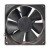 ADDA AD0924HB-C70 DC 24V 0.14A 2 Wires Axial Cooling Fan