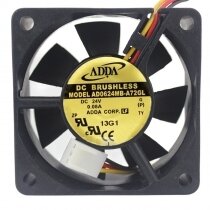 ADDA AD0624MB-A72GL DC 24V 0.08A 6025 Axial Brushless Cooling Fan