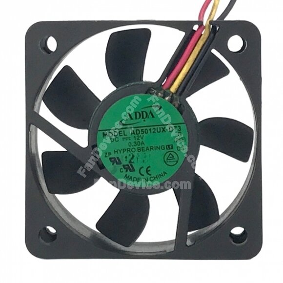 ADDA AD5012UX-D73 DC 12V 0.30A 5015 Axial Cooling Fan