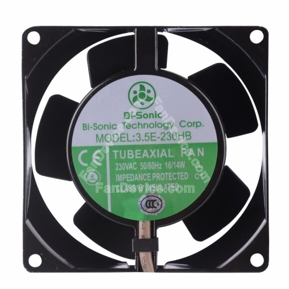 Bi-Sonic 3.5E-230HB AC 230V 2 Wires Axial Cooling Fan