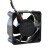 NMB-MAT 1406KL-09W-S29 DC 7V 0.07A 3 Wires Axial Cooling Fan
