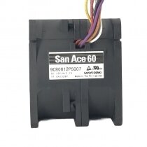 Sanyo Denki San Ace 60 9CR0612P5G07 DC 12V 2.7A 6050 Axial Cooling Fan