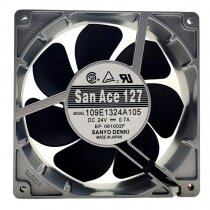 Sanyo Denki San Ace 127 109E1324A105 DC 24V 0.7A 12738 Axial Cooling Fan