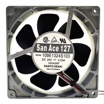 Sanyo Denki San Ace 127 109E1324S103 DC 24V 0.53A 12738 Axial Cooling Fan