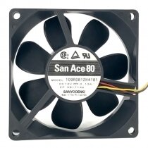 Sanyo Denki San Ace 80 109R0812H4181 DC 12V 0.13A 8025 Axial Cooling Fan