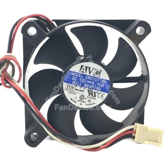 AVC C6010T12H DC 12V 0.10A 2 Wires / 3 Wires / 4 Wires Axial Cooling Fan