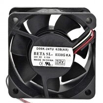 Nidec D06K-24TU 62B DC 24V 0.10A 6025 Axial Cooling Fan