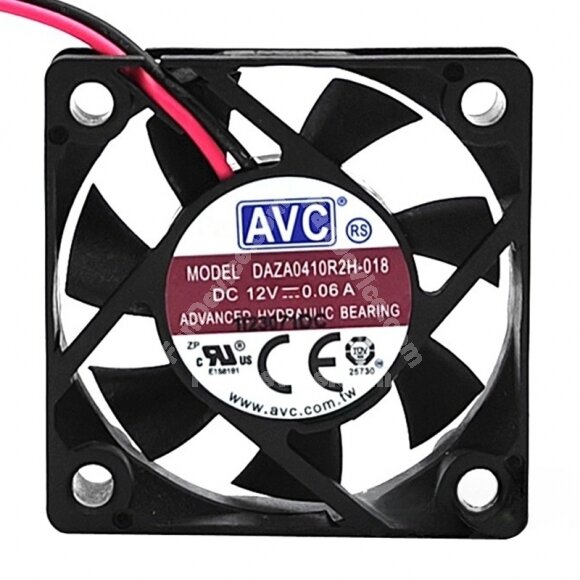 AVC DAZA0410R2H DC 12V 0.06A 4010 Axial Cooling Fan