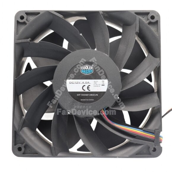 COOLER MASTER DF1403812B2UN DC 12V 4.0A 14038 Axial PWM Cooling Fan