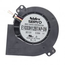 Nidec Servo E1033H12B7AP-D9 DC 12V 0.59A 9733 Blower Cooling Fan