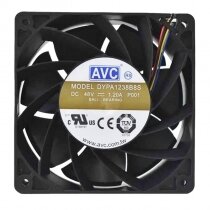 AVC DYPA1238B8S DC 48V 1.20A 12038 Axial Ball Bearing Cooling Fan