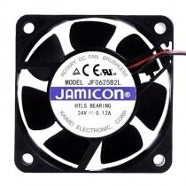 JAMICON JF0625B2L DC 24V 0.12A 6025 Axial HTLS Bearing Cooling Fan