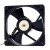 Delta EFB1212HH DC 12V 0.45A 2 Wires / 3 Wires / 4 Wires Axial Cooling Fan