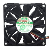 MAGIC MGT8012UB-W25 DC 12V 0.66A 8025 Axial Cooling Fan