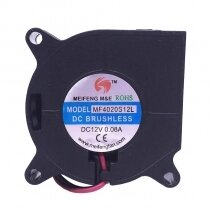 MEIFENG MF4020S12L DC 12V 0.08A 4020 Blower Brushless Cooling Fan