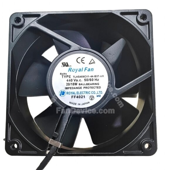 Royan Fan TLHS459CV1-44-B37-AR AC 440V 20/18W Axial Cooling Fan