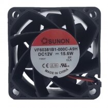 Sunon VF60381B1-000C-A9H DC 12V 15.6W 6038 Axial Cooling Fan