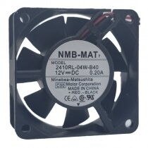 NMB-MAT 2410RL-04W-B40 DC 12V 0.20A 6025 Axial Cooling Fan