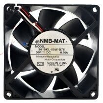 NMB-MAT 3615KL-09W-B76 DC 50V 0.60A 9032 Axial Cooling Fan