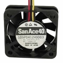 Sanyo Denki San Ace 40 109P0412H9D03 DC 12V 0.07A 4010 Axial Cooling Fan