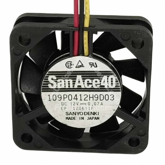 Sanyo Denki San Ace 40 109P0412H9D03 DC 12V 0.07A 4010 Axial Cooling Fan
