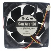 Sanyo Denki San Ace 120 9G1224H1M037 DC 24V 0.22A 12038 Axial Cooling Fan