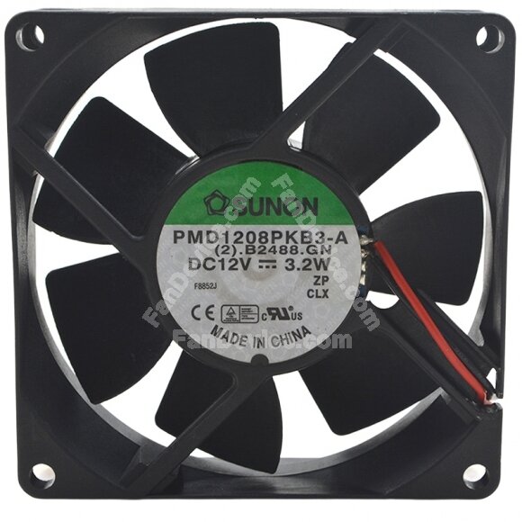 Sunon PMD1208PKB3-A DC 12V 3.2W 8020 Axial Cooling Fan