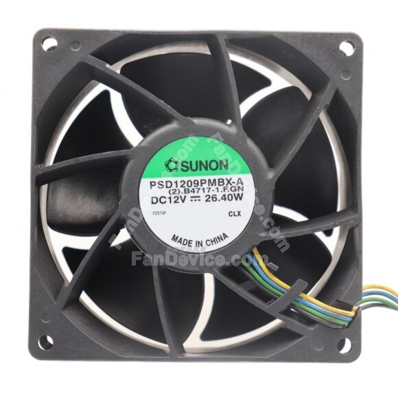 Sunon PSD1209PMBX-A (2).B4717-1.F.GN DC 12V 26.40W 9038 Axial Cooling Fan