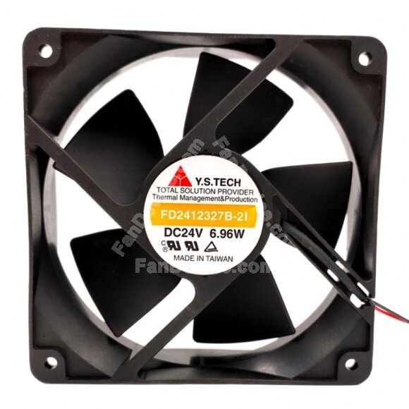Y.S.TECH FD2412327B-2I DC 24V 6.96W 12032 Axial Brushless Cooling Fan