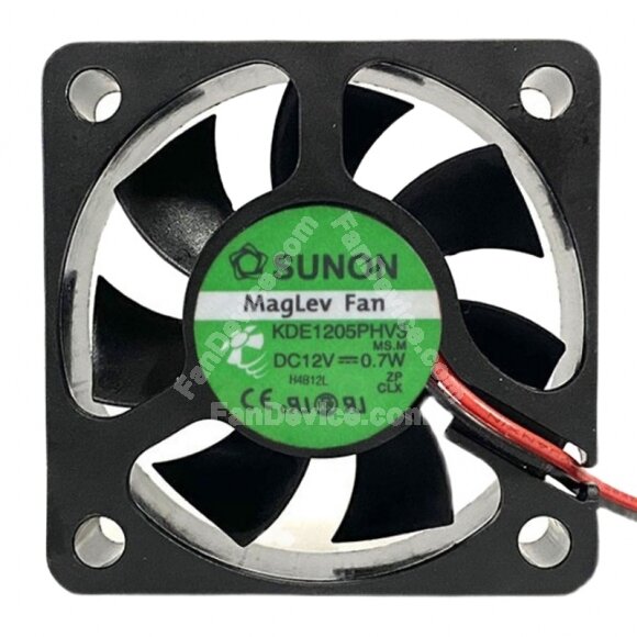 Sunon Maglev KDE1205PHV3 DC 12V 0.7W 5015 Axial Cooling Fan