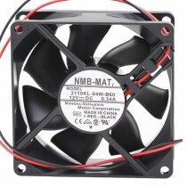 NMB-MAT 3110KL-04W-B60 DC 12V 0.34A 8025 Axial Cooling Fan