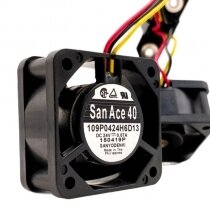 Sanyo Denki 109P0424H6D13 DC 24V 0.07A 4020 Axial Cooling Fan