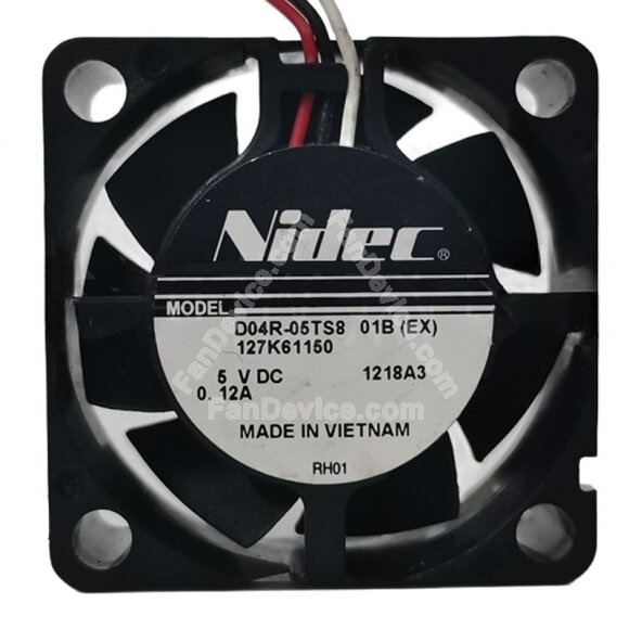 Nidec D04R-05TS8 01B DC 5V 0.12A 4015 Axial Cooling Fan