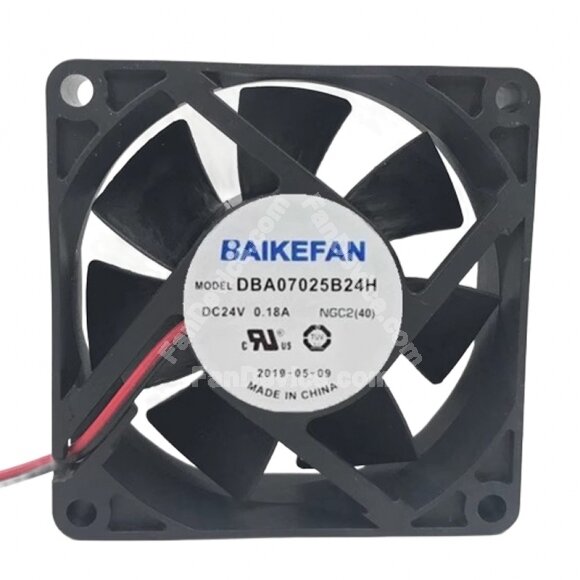 BAIKE FAN DBA07025B24H DC 24V 0.18A 7025 Axial Cooling Fan